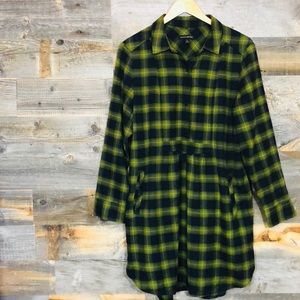 ⬇️$35 Banana Republic| Pixie Plaid Dress | L